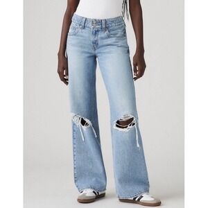Levi's Womens Superflow Loosw Jeans - Table Talk 27" 27x32